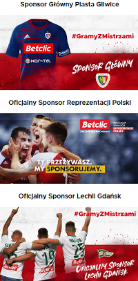 Betclic - sponsor sportu