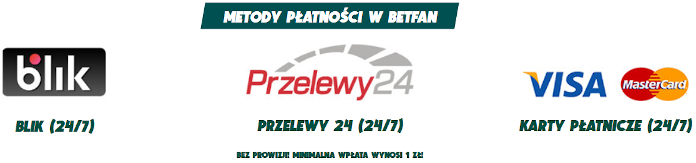 BetFan - wpłaty
