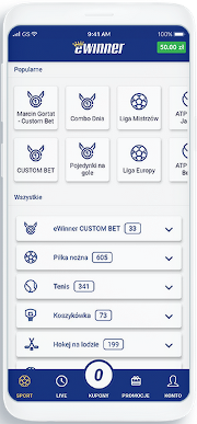 eWinner - aplikacja mobilna