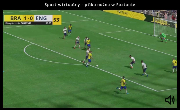 Piłka nożna dostępna w Fortunie zajmuje 1 miejsce w moim rankingu sportów wirtualnych piłka nożna w Fortunie (sport wirtualny)