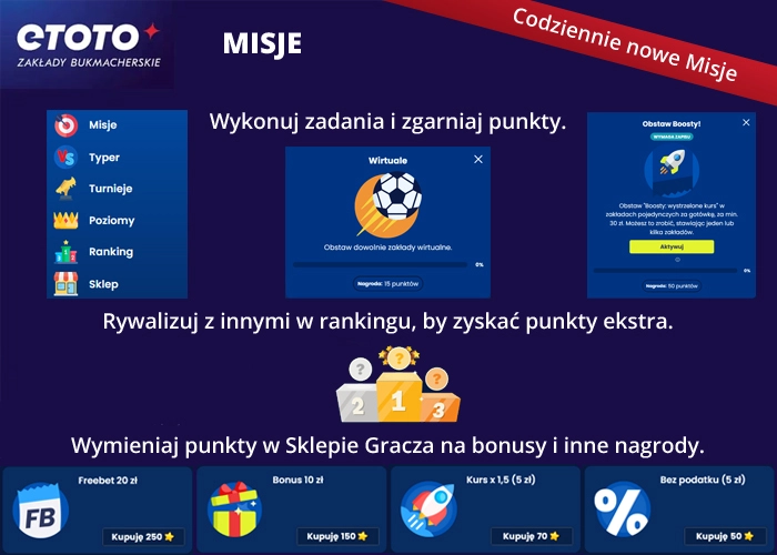 ETOTO - Misje