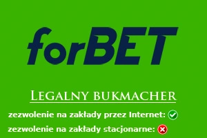 legalny bukmacher forBET