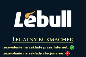 legalny bukmacher Lebull
