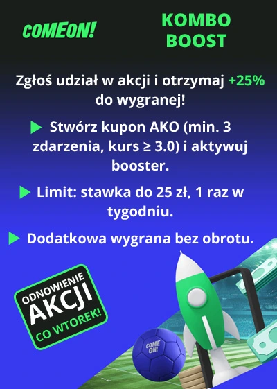 ComeOn - Kombo boost