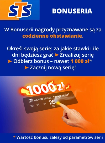 Jeśli jesteś regularnym graczem, „Bonuseria" to coś dla Ciebie STS - Bonuseria