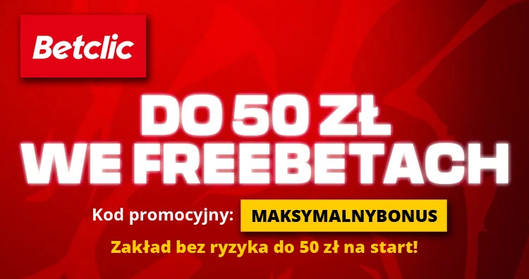 Betclic - bonus z kodem promocyjnym