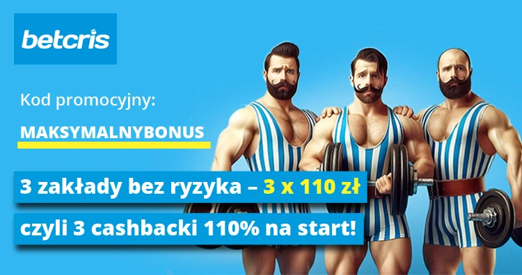 Betcris - bonus z kodem promocyjnym