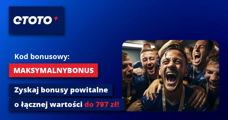 ETOTO - bonus z kodem bonusowym