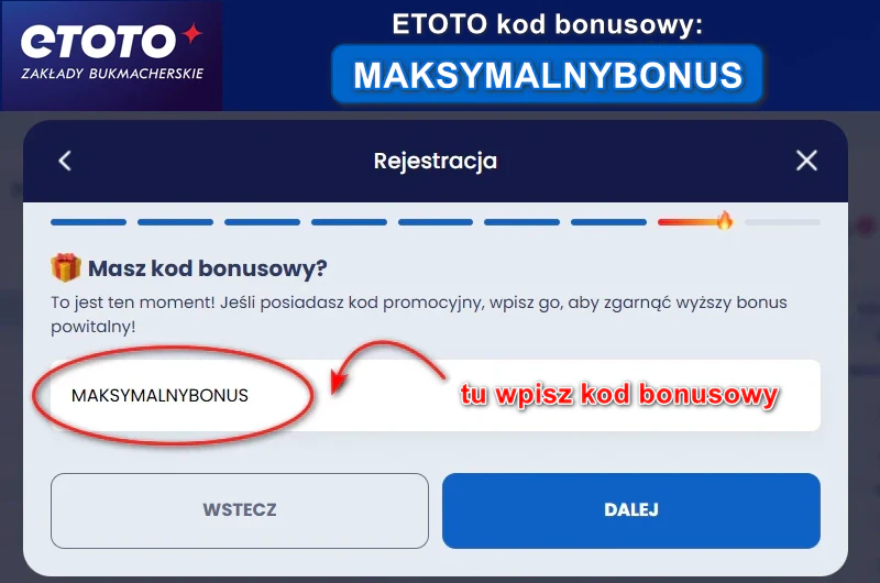 kod promocyjny ETOTO