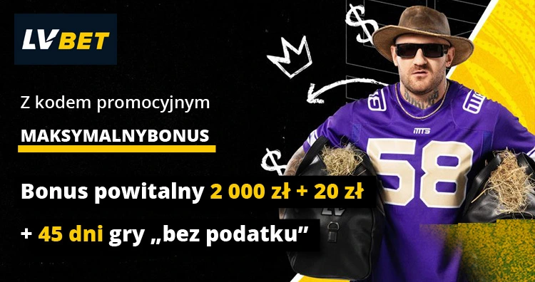 LV BET - bonus z kodem promocyjnym