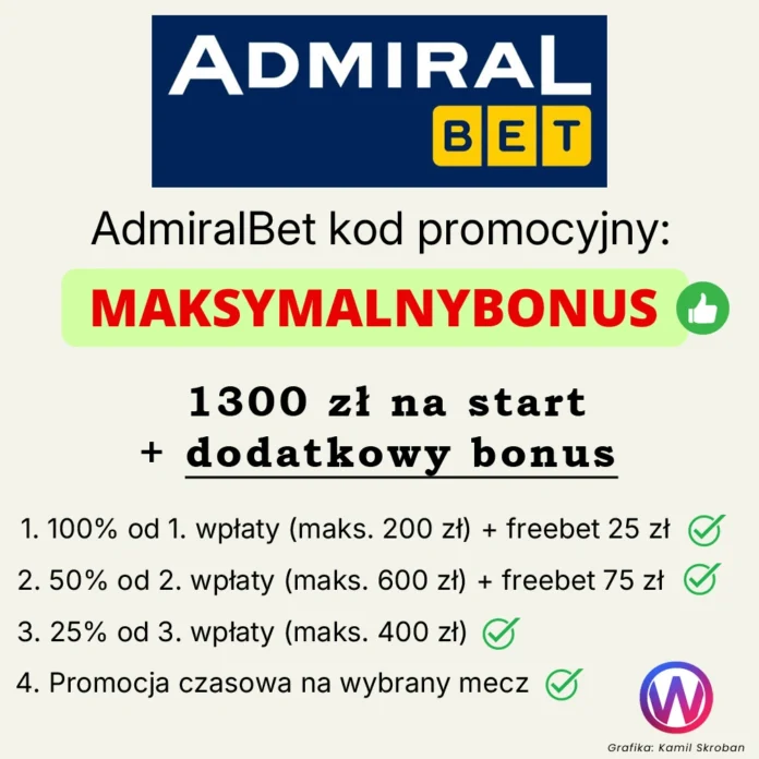 AdmiralBet kod promocyjny