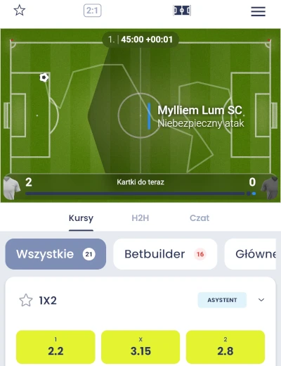 ETOTO aplikacja - match-tracker live