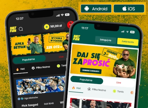 Aplikacja Betfan na Android i iOS zbiera świetne opinie Betfan - aplikacja mobilna na iOS i Android