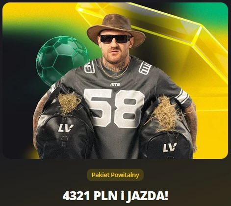 LV BET - bonus powitalny 4321 zł
