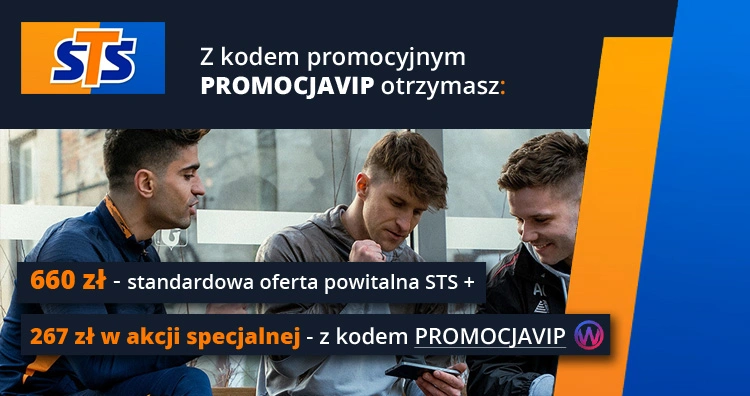 STS - bonus z kodem promocyjnym
