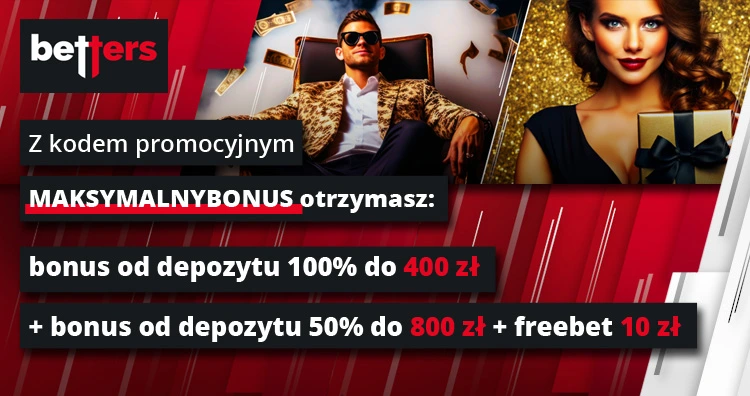 Betters - bonus z kodem promocyjnym