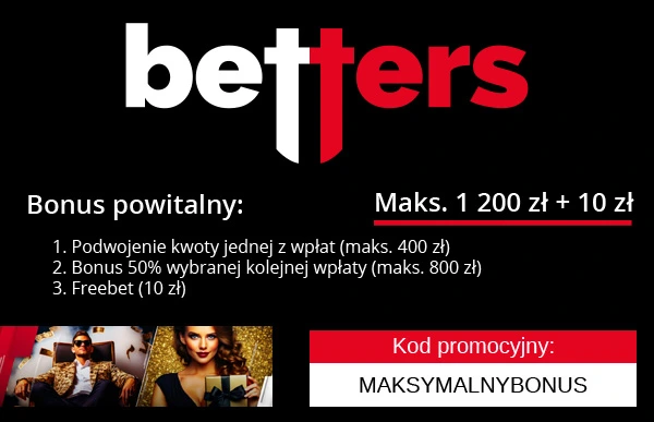 bonus bukmachera Betters