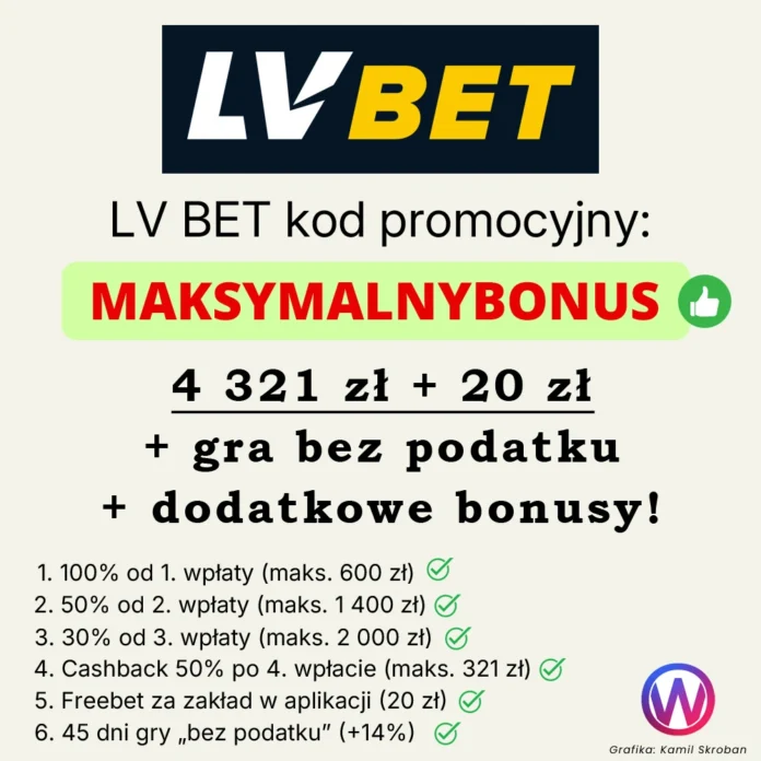 LV BET kod promocyjny