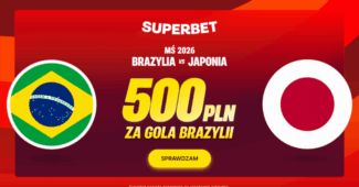 Superbet bonus na mecz Brazylia - Japonia