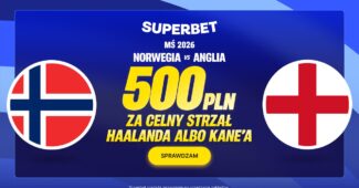 Superbet bonus: Norwegia - Anglia