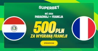 Superbet bonus: Paragwaj - Francja