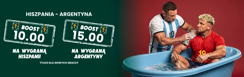MŚ - zakłady bukmacherskie na Hiszpania-Argentyna w Betfan