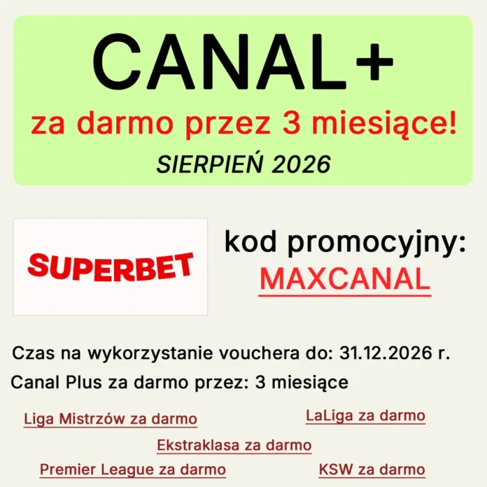 Canal Plus za darmo