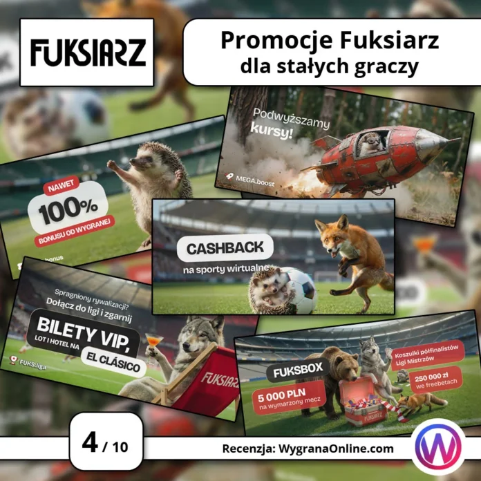 Fuksiarz promocje