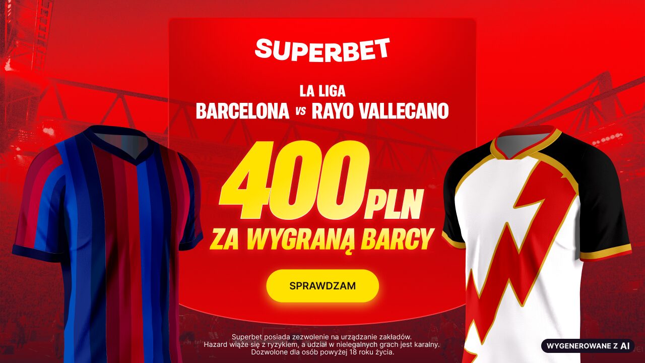Superbet bonus: Barcelona - Rayo Vallecano
