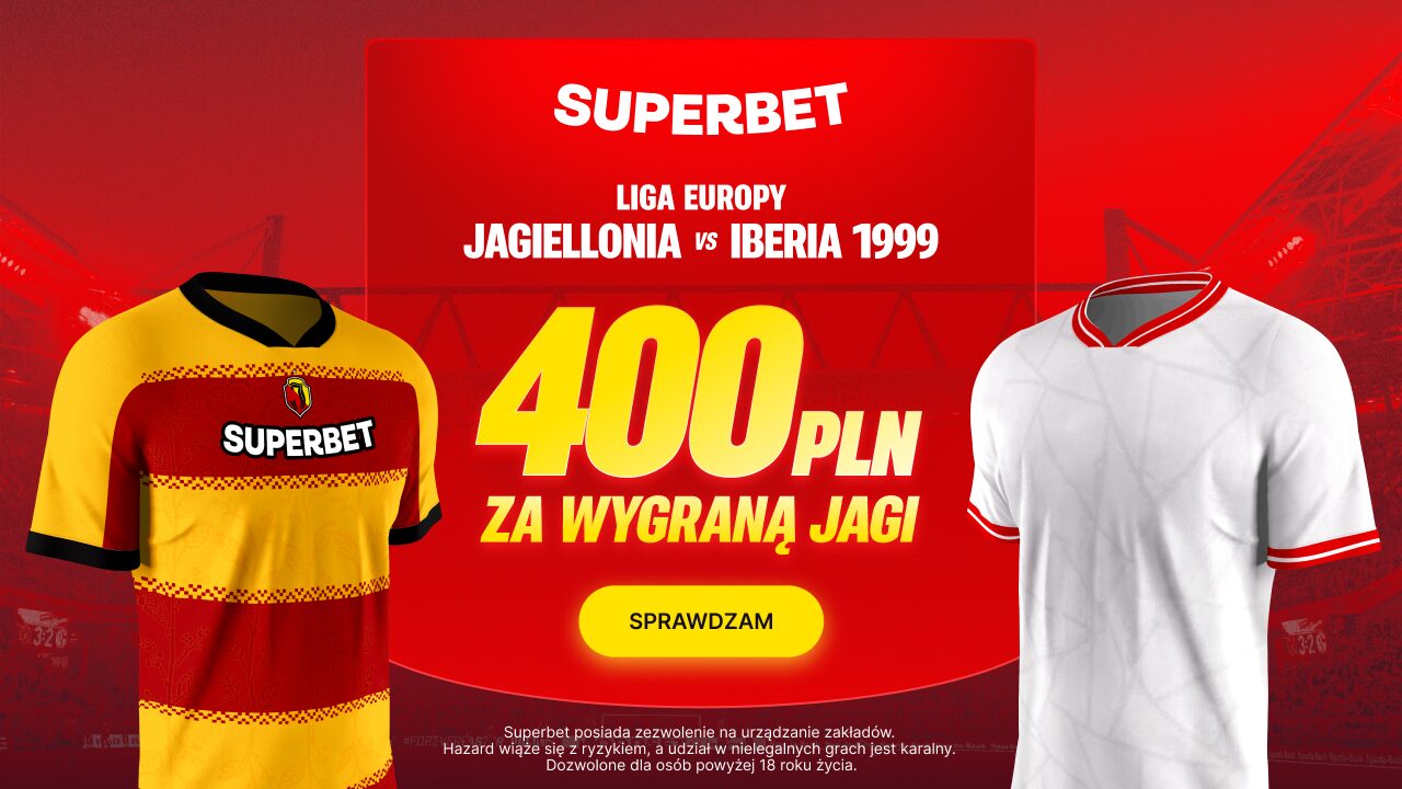 Superbet bonus: Jagiellonia - Iberia 1999