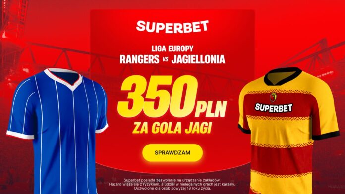 Superbet bonus: Rangers - Jagiellonia Białystok