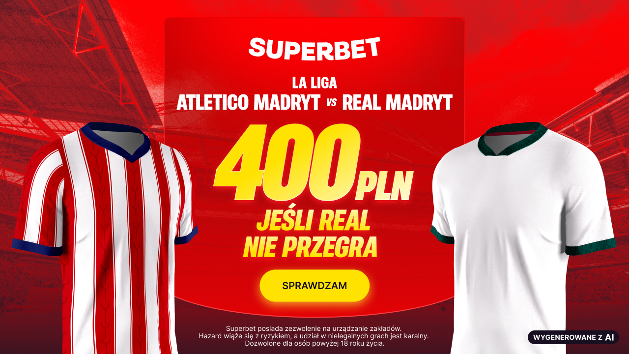 Superbet bonus: Atletico - Real