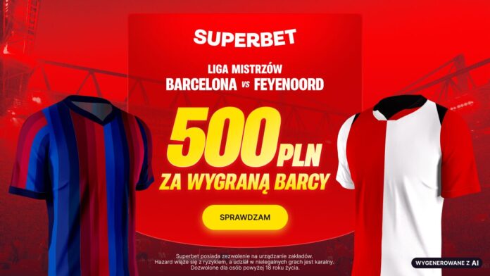 Superbet bonus: Barcelona - Feyenoord