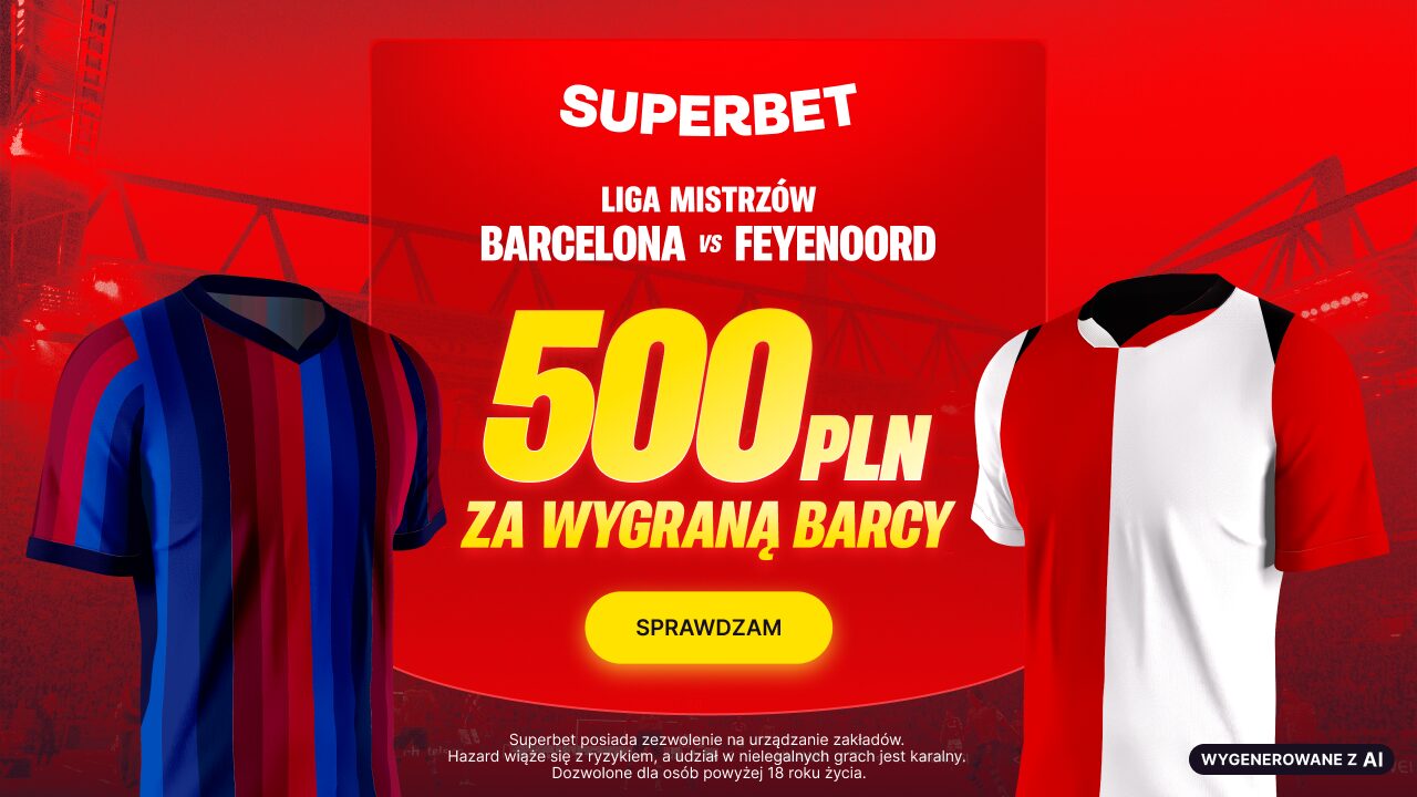 Superbet bonus: Barcelona - Feyenoord
