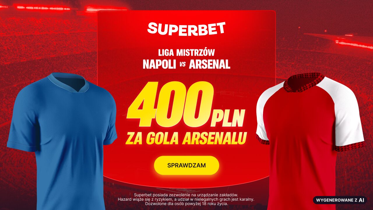 Superbet bonus: Napoli - Arsenal