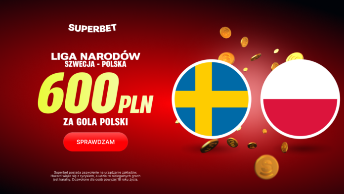 Superbet bonus: Szwecja - Polska