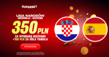 Superbet kod bonusowy – promocja 350 zł za wygraną Hiszpanii z Chorwacją + 100 zł za gola Yamala Superbet bonus: Chorwacja - Hiszpania