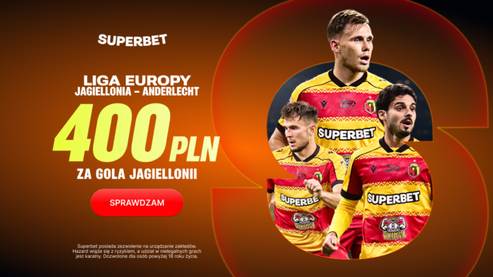 Superbet bonus: Jagiellonia Białystok - Anderlecht