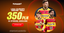 Superbet kod bonusowy – promocja 350 zł za wygraną Jagiellonii z Ararat Armenią Superbet bonus: Jagiellonia - Ararat Armenia