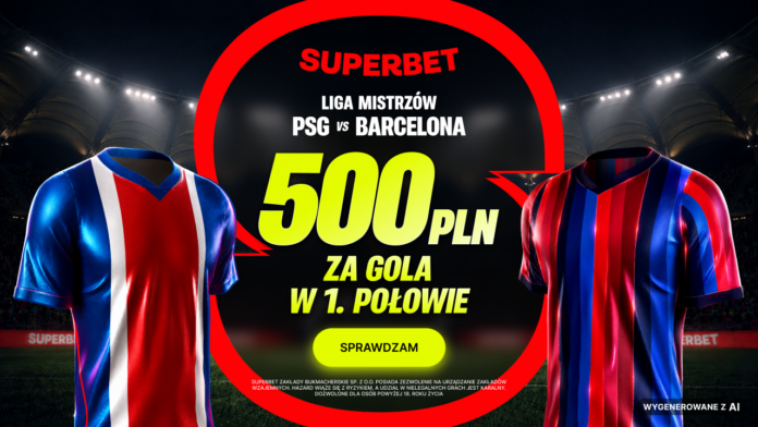 Superbet bonus: PSG - Barcelona